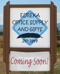 Hand Painted Business Sign