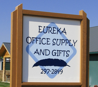 Office Supply Sign