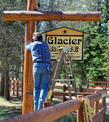 Installing Sign